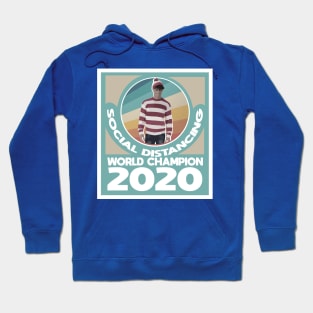 Social Distancing Champion - Waldo - Where Is He? Hoodie